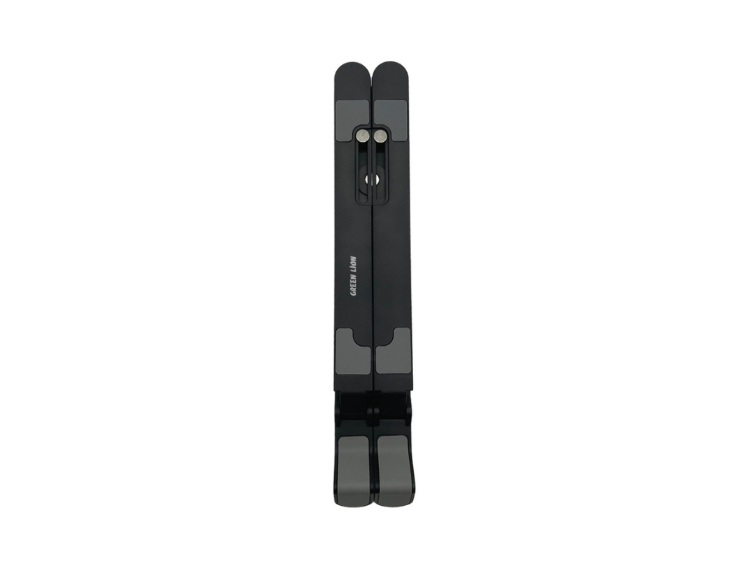 Green Lion Foldable Laptop Stand 7 Tilts – Black | Qatar Green Lion Foldable Laptop Stand 7 Tilts – Black | Qatar